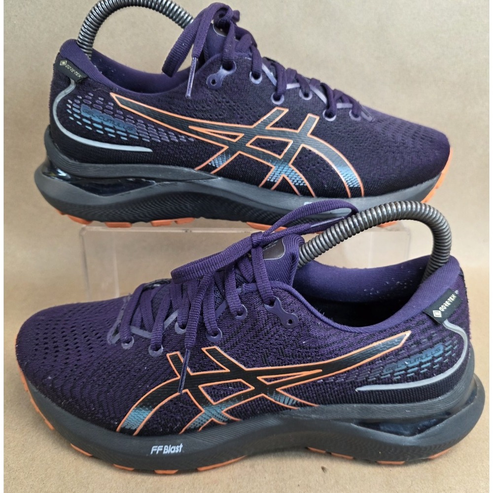 Asics (Sz 8) Gel-Cumulus 24 GTX GORE-TEX Womens Purple Shoes Sneakers